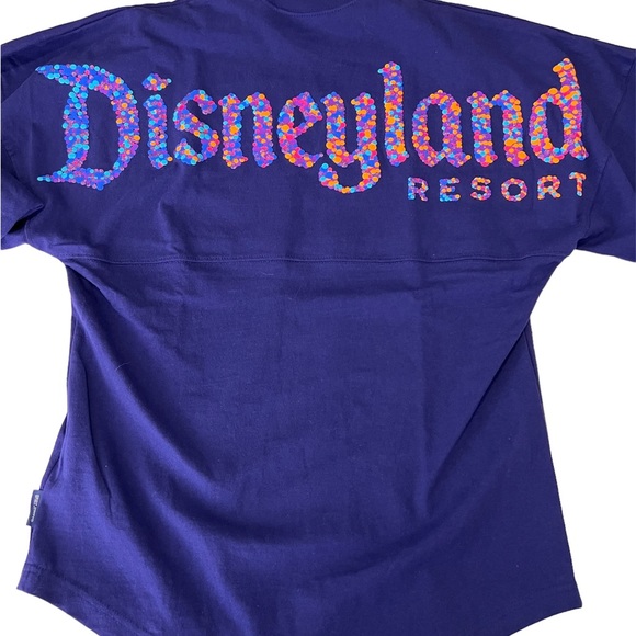 Disneyland Paris 30th Anniversary Sparkle Purple Spirit Jersey Sz XS New - Picture 4 of 7